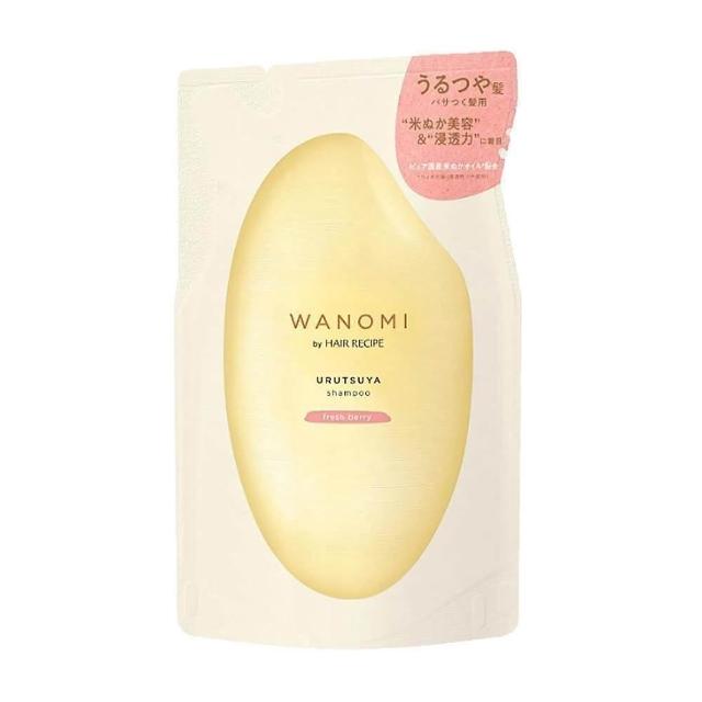 日本进口 发的食谱米糠温养修护 洗护发补充包300ml(清新花香/清新果香)