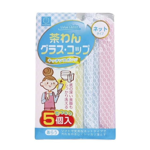清洁海绵 5入装 菜瓜布 洗碗刷 神奇海绵 日初居家