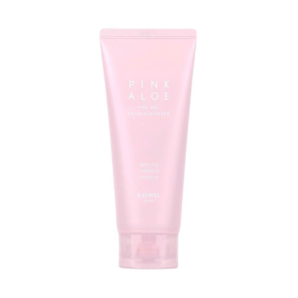 B.JEWEL｜韩国进口 粉红芦荟镇静保湿洗面乳150ml
